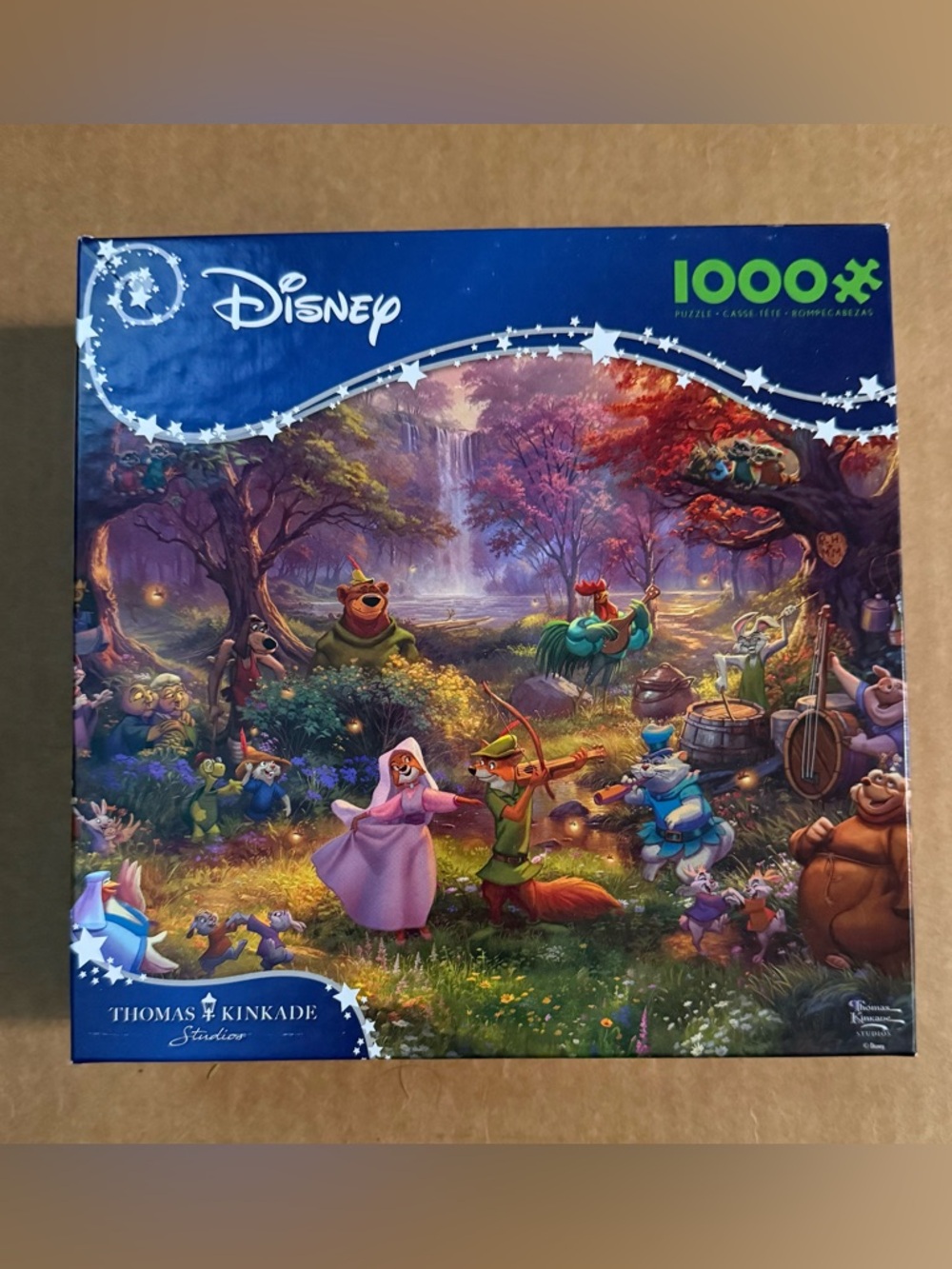 Ceaco Disney Thomas Kinkade Robin Hood Jigsaw Puzzle 1000 pieces